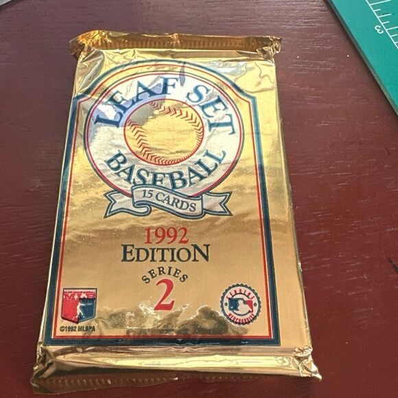 NEW MLB 1992 Leaf Set Baseball series 2 SEALED - Picture 1 of 5